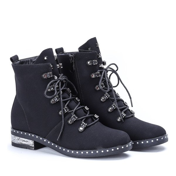 Czarne workery Shelby