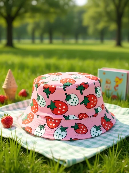 Royalfashion Dziecięcy Kapelusz typu Bucket Color Splash Bucket