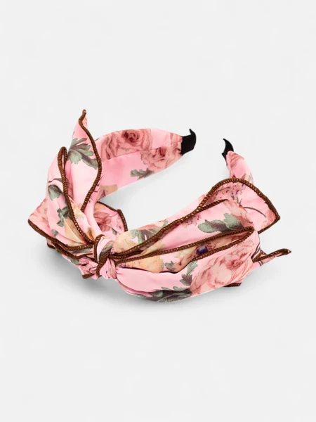 Royalfashion Пов'язка для волосся з бантом у квіти