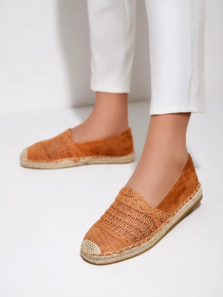 Royalfashion Ażurowe damskie espadryle Cetillad