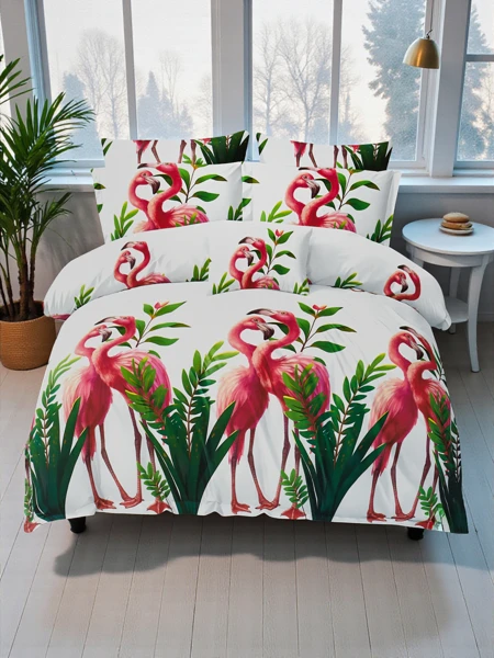 Royalfashion Візерункова постільна білизна 160x200 комплект 4-ЧАСТИНИ