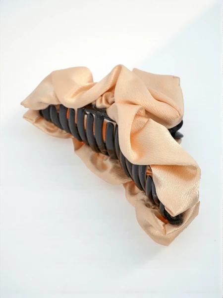 Royalfashion Szpilka do włosów z tkaniny satynowej – elegancka klamra