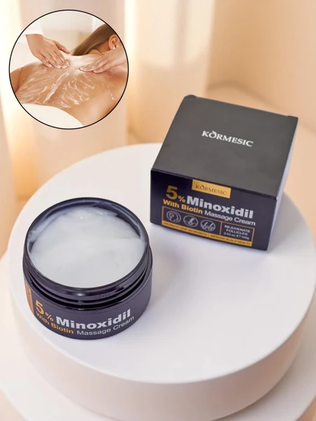 Крем для масажу шкіри голови Kormesic з біотином – стимулює ріст волосся