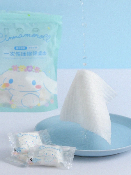 Бавовняні рушники в капсулах 20 шт.