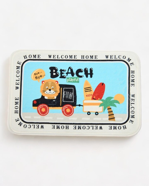 Royalfashion Kolorowy dywanik wycieraczka z nadrukiem 40x60