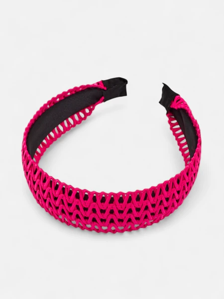 Royalfashion Opaska damska ażurowa pleciona