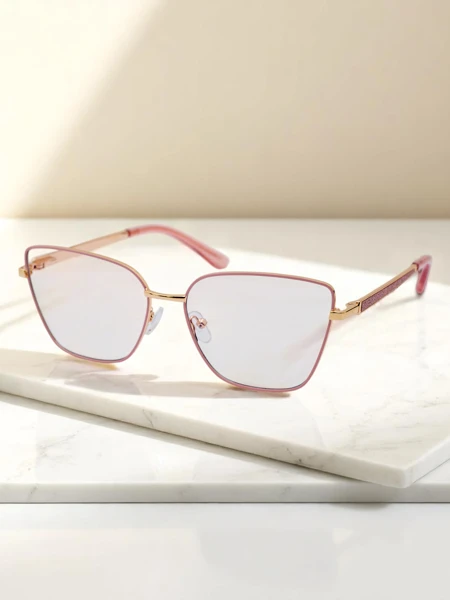 Royalfashion Okulary przeciwsłoneczne w kwadracie lekko przyciemnione Olattes