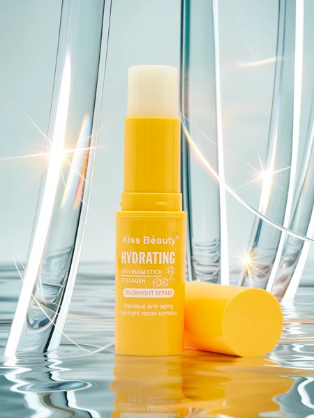 Przeciwzmarszczkowy, nawilżający i regenerujący Krem pod oczy w sztyfcie z kolagenem