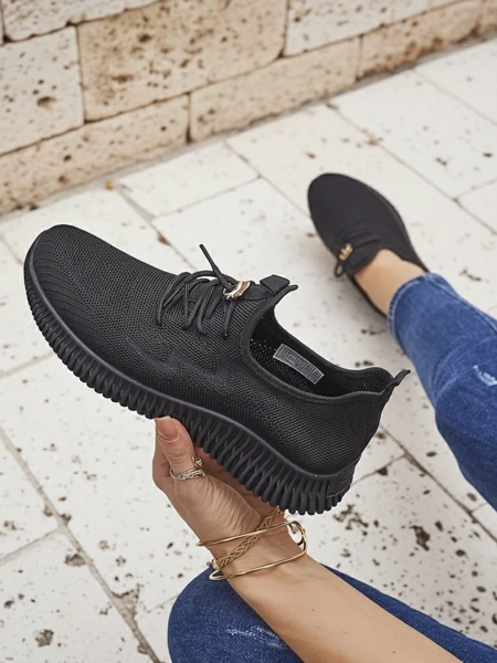 Royalfashion Wsuwane damskie materiałowe buty sportowe Royaletta