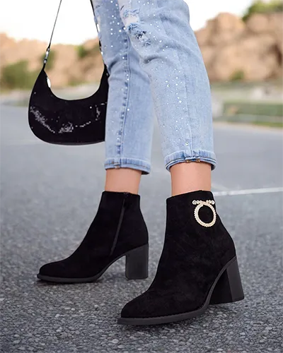 Royalfashion Eleganckie botki damskie Osiom