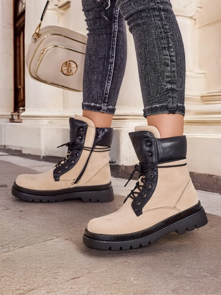 Royalfashion Damskie botki workery Ferrinole