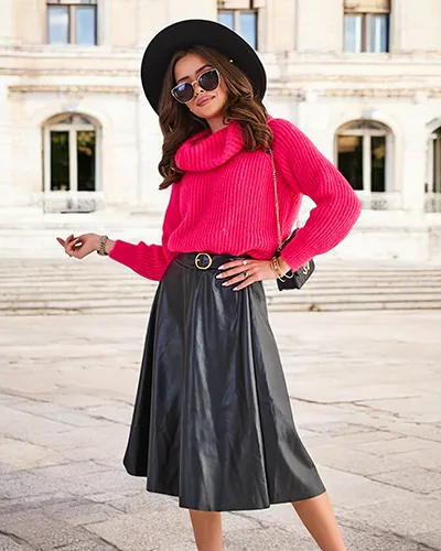 Royalfashion Damska spódnica midi