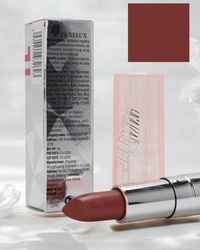 Luxelux Matowa pomadka kolor Marsala 01 4g