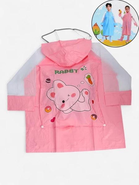 Royalfashion Dziecięcy Płaszcz Przeciwdeszczowy Bunny Rain