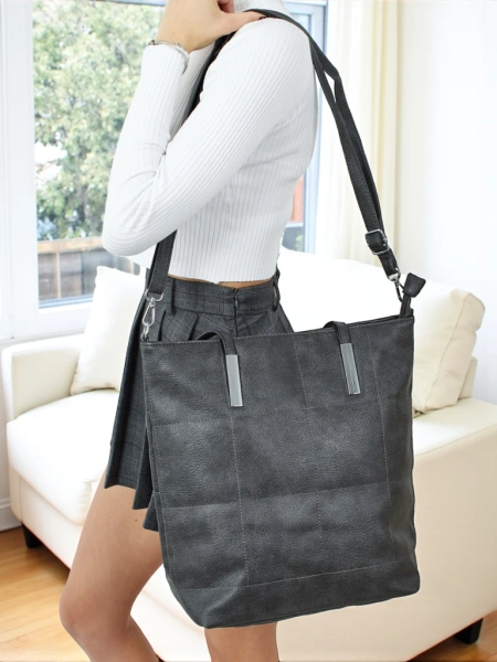 Torebka damska shopper eko skórzana Tessira