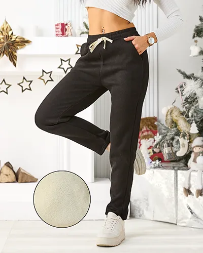 Royalfashion Bawełniane spodnie dresowe damskie