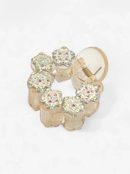 Royalfashion Spinka do włosów z cyrkoniami Aurora Flora