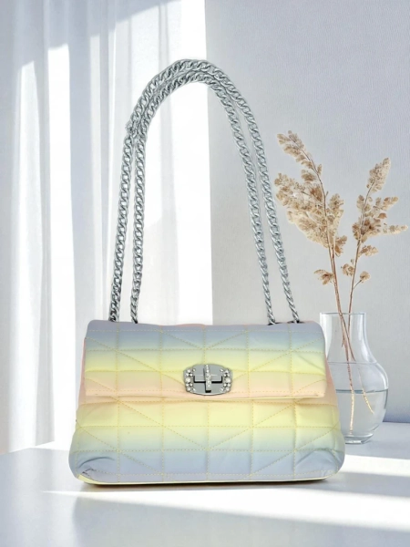 Royalfashion Mała damska torebka z eko skóry ombre Sophie Rose