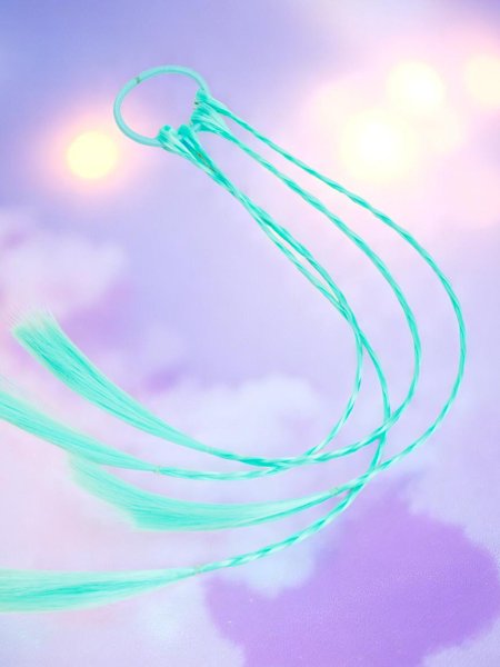 Royalfashion Doczepiane warkoczyki na gumce