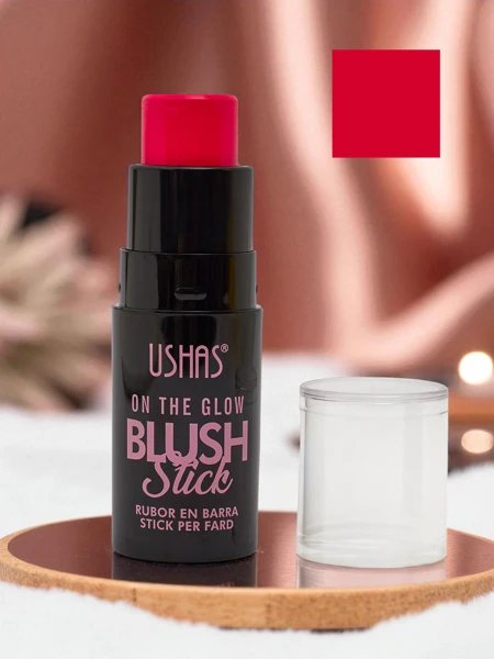 Róż do policzków z gąbeczką kolor  Wild Moment