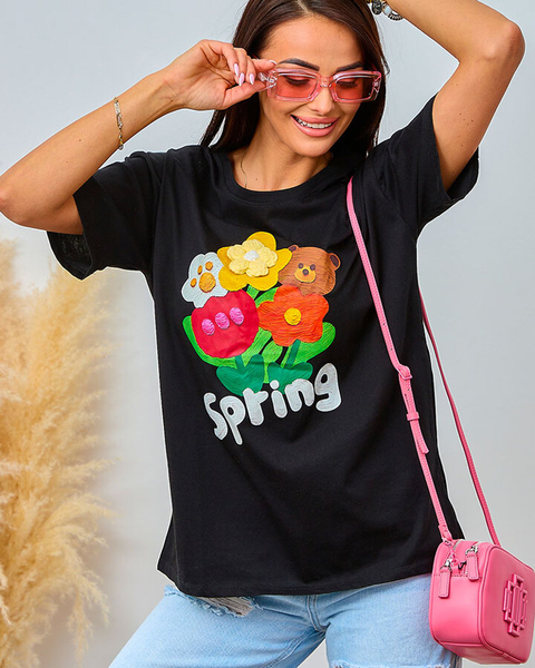 Royalfashion Damski t-shirt z nadrukiem
