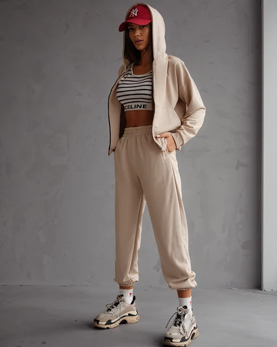 Royalfashion Жіночий комплект спортивного одягу з бавовни