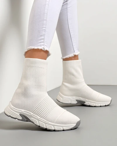 Royalfashion Sportowe wysokie sneakersy damskie Leriot