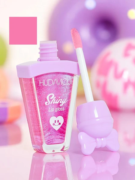 Błyszczyk do ust z brokatem kolor Purple