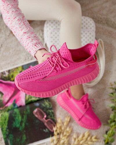 Royalfashion Damskie materiałowe buty sportowe Affema