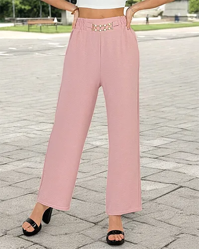 Royalfashion Szerokie spodnie damskie