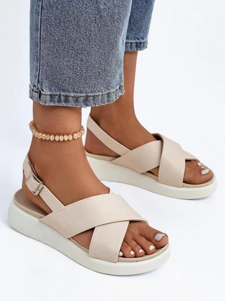 Royalfashion Damskie sandały na grubszej podeszwie Riva Star