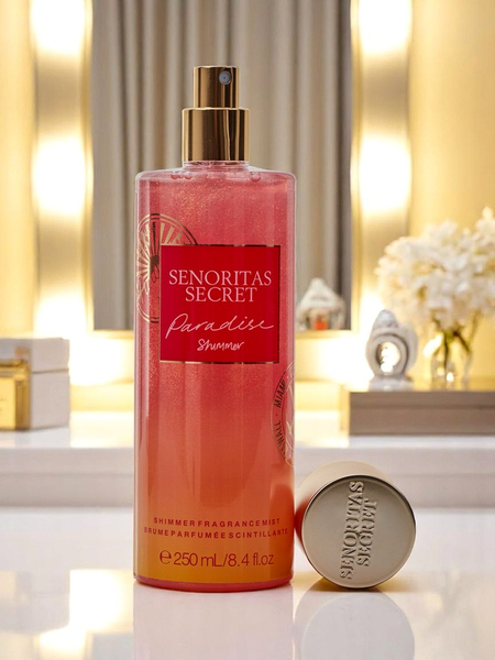 Senoritas Secret Mgiełka do Ciała Paradise Shimmer z brokatem