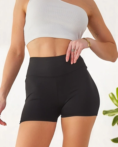 Royalfashion Котонові жіночі спортивні шорти-легінси