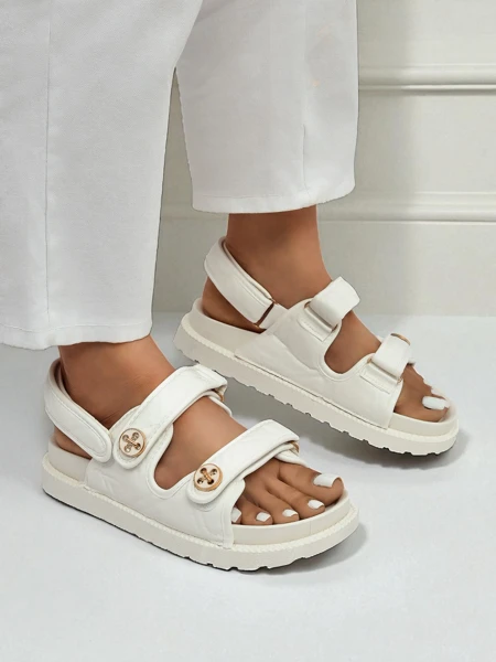 Royalfashion Damskie sandały na grubszej podeszwie Vivere