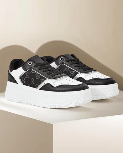 Royalfashion Sportowe sneakersy damskie na platformie Zezis