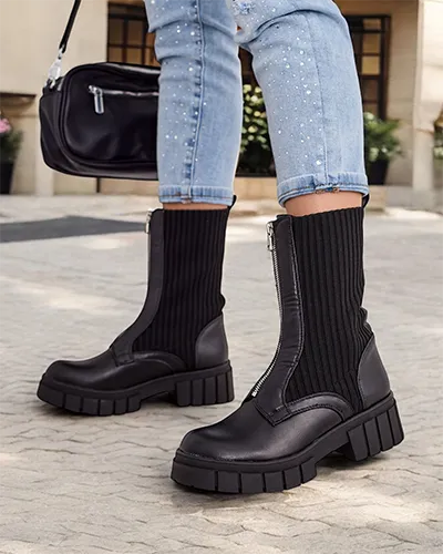 Royalfashion Eleganckie botki damskie Tenimo