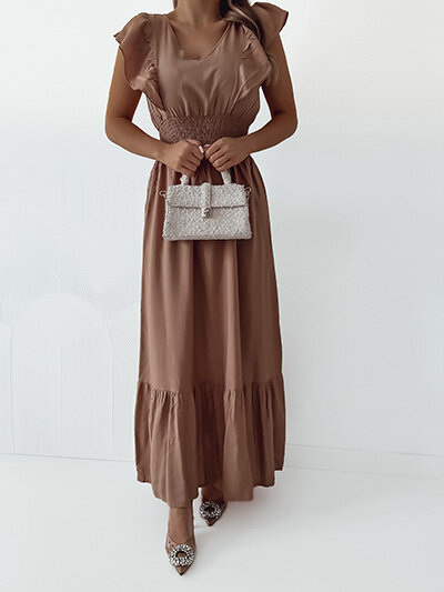Royalfashion Damska sukienka midi
