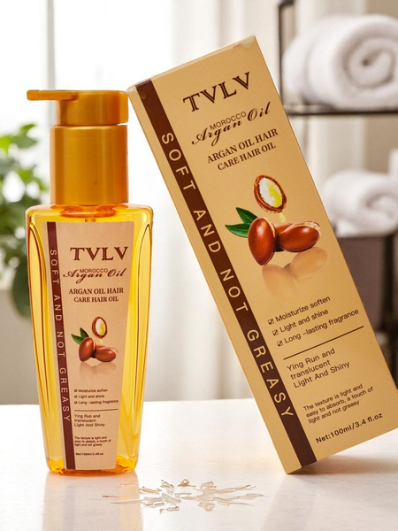 Olejek arganowy do włosów nawilżający i rozświetlający włosy