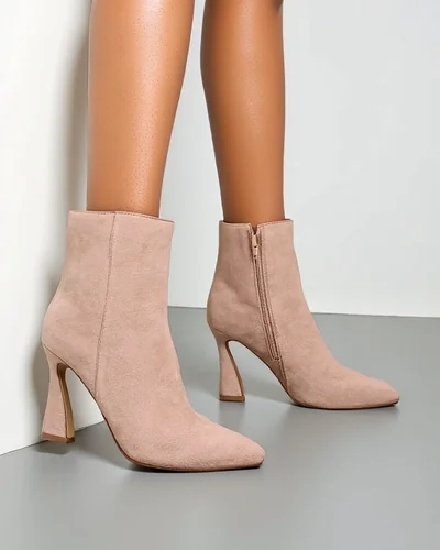 Royalfashion Damskie botki na szpilce Dipezz