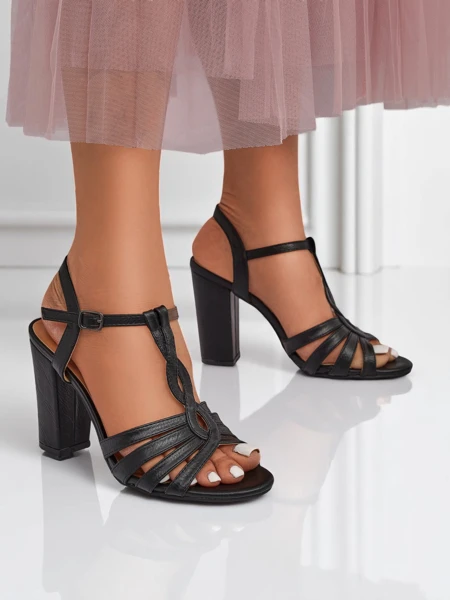 Royalfashion Жіночі босоніжки на високих підборах Daffi Elegance