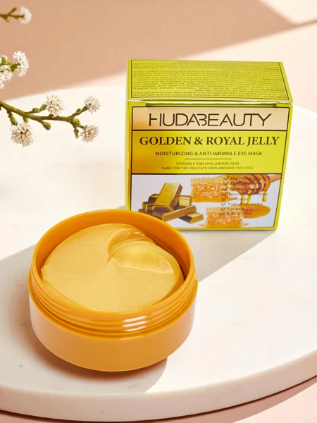 Żelowe płatki pod oczy z Miodem- przeciwzmarszczkowe i nawilżające