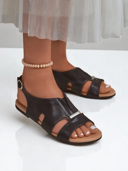 Royalfashion Жіночі сандалі на плоскій підошві Solea Comfort