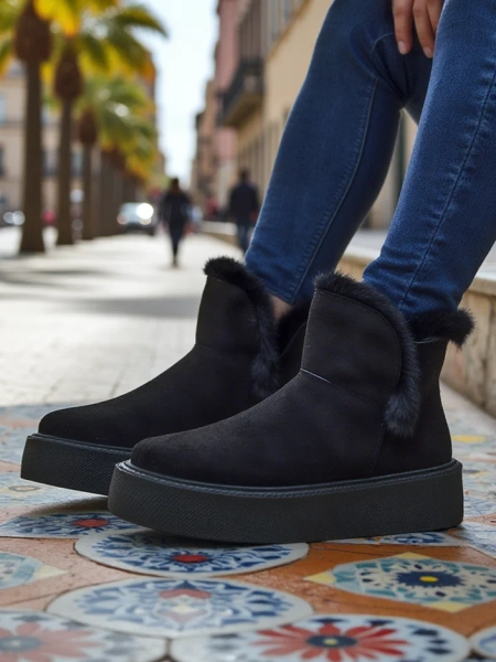Royalfashion Buty a'la śniegowce damskie Cozio