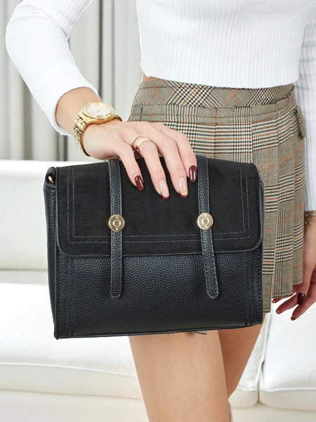 Mała damska torebka z eko skóryElore