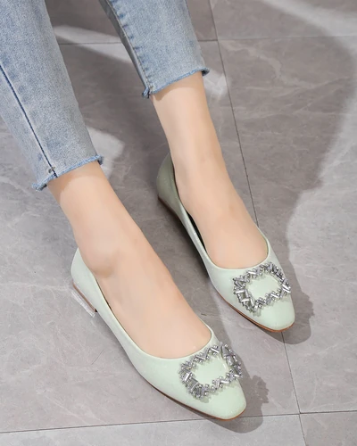 Royalfashion Damskie baleriny z brokatem Ofenale