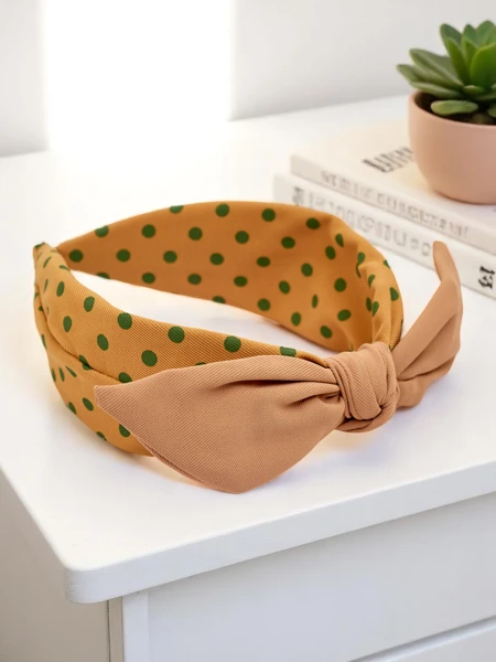 Royalfashion Opaska do włosów z kokardką Polae