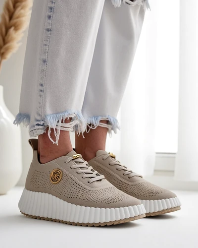 Royalfashion Sportowe sneakersy damskie ażurowe Tobin