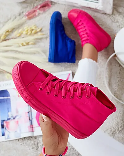 Royalfashion Wysokie trampki damskie Hollas