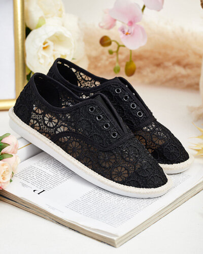 Royalfashion Damskie ażurowe tenisówki Nurram