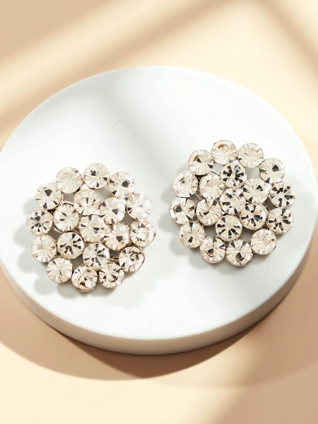 Royalfashion Klipsy kolczyki damskie z cyrkoniami